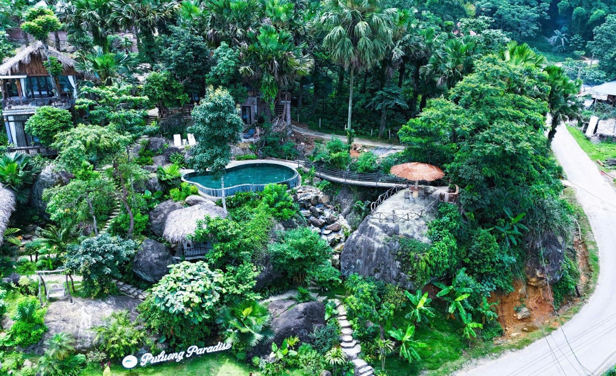 Pu Luong Paradise Huong Ba Thuoc Eksteriør billede