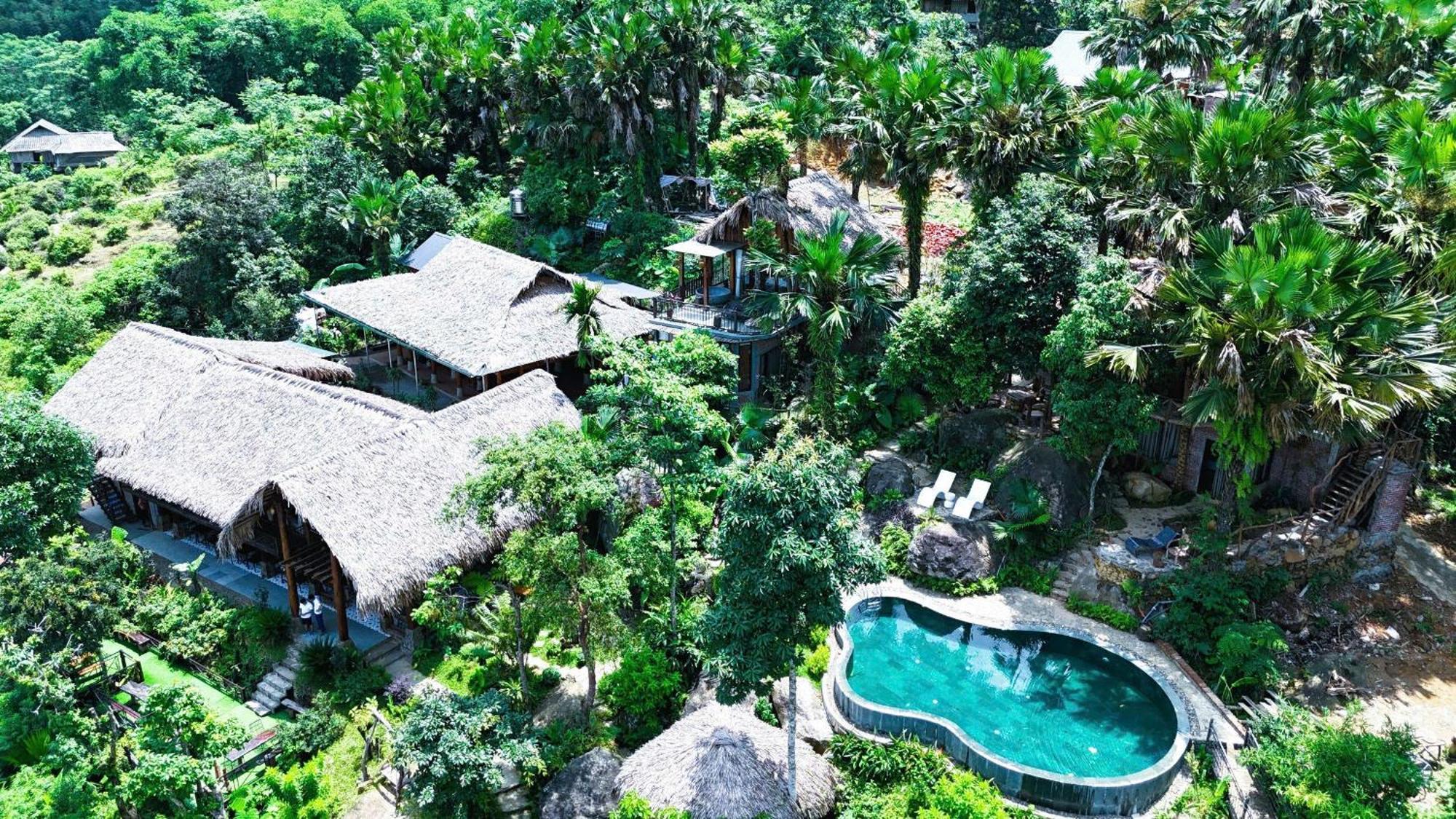 Pu Luong Paradise Huong Ba Thuoc Eksteriør billede